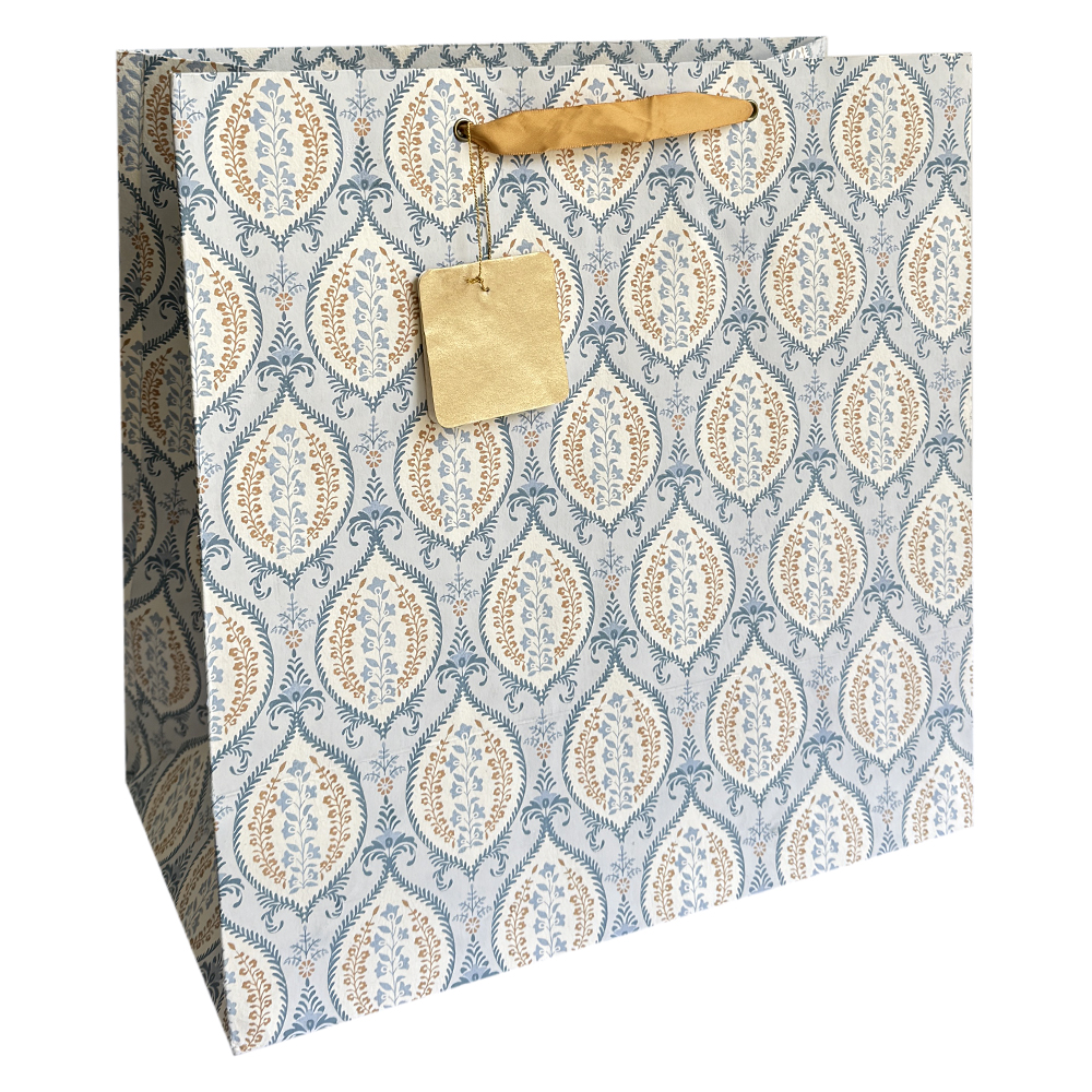 Bag-giftbag-XL-Indian-blue-damask