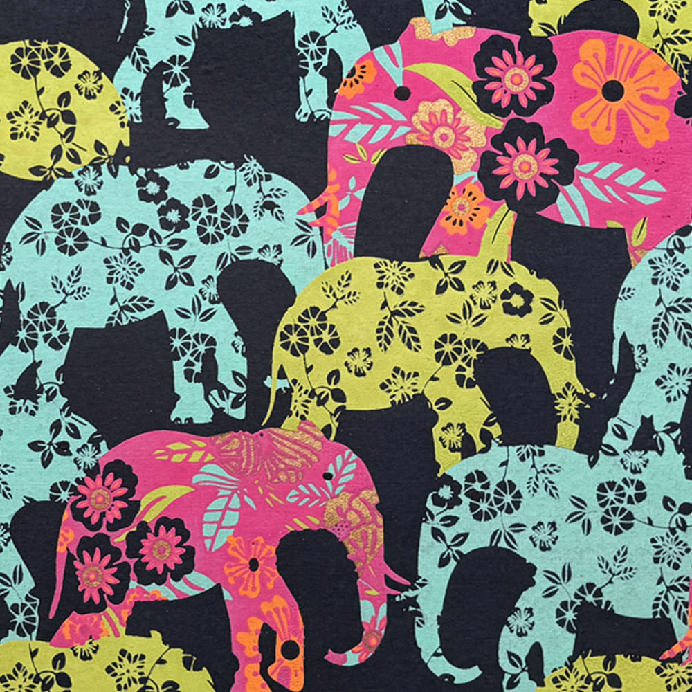 Giftwrap-paper-elephants-colorful-close